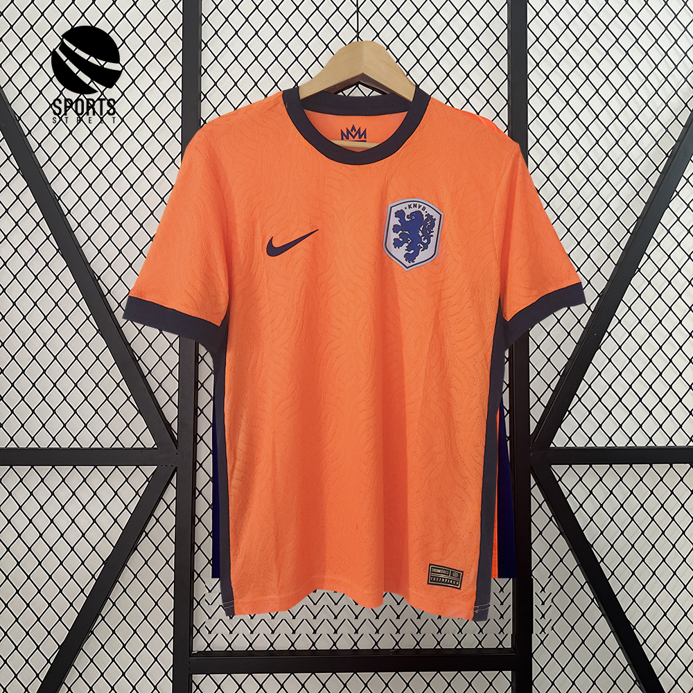 Netherlands Euro24 Home Players Jersey